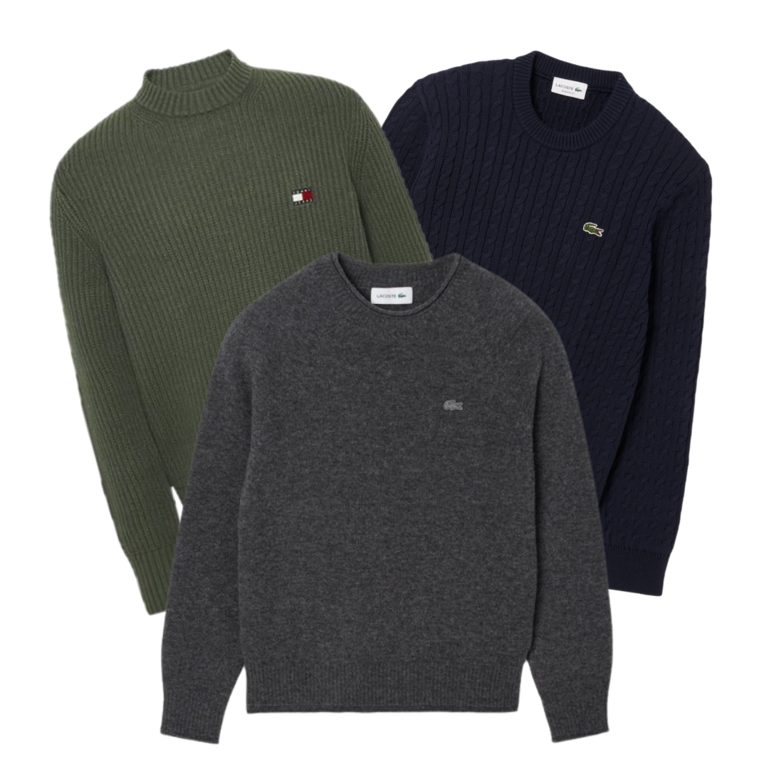 Mix 10kg Pull Lacoste/Tommy Hilfiger Homme