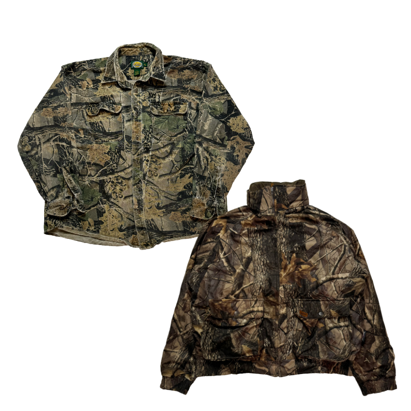 Mix 10kg Real Tree/ Camouflage / Militaire (10kg acheté = 10kg OFFERT)