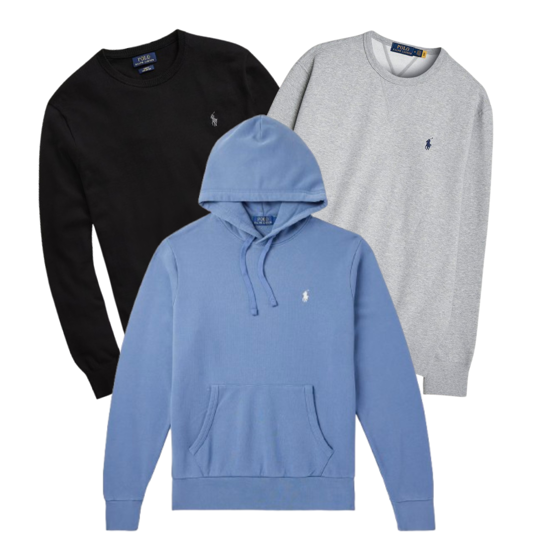 Mix 10x Pièces Hoodie/Sweatshirt Ralph Lauren Premium