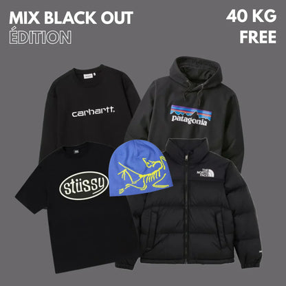 Mix 10Kg Black Out (10Kg Acheté = 40Kg Offert)