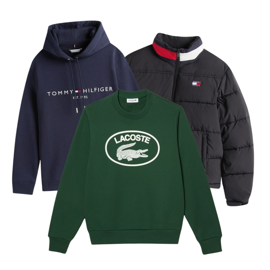 Mix 10kg Lacoste / Tommy Hilfiger Premium